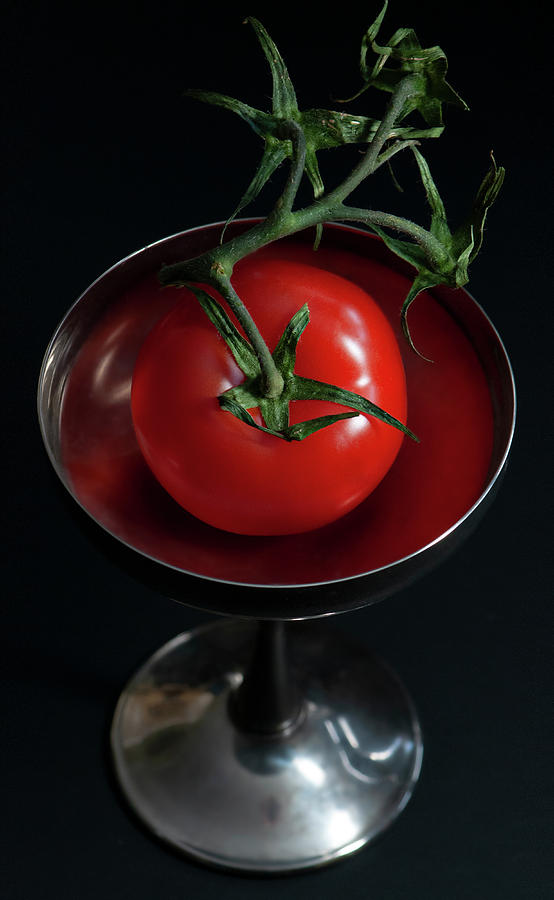 Portrait of a Tomato  Photograph by Maggie Terlecki