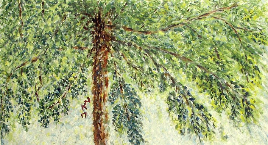 portrait of a tree by Naini Kumar portrait of a tree by Naini Kumar