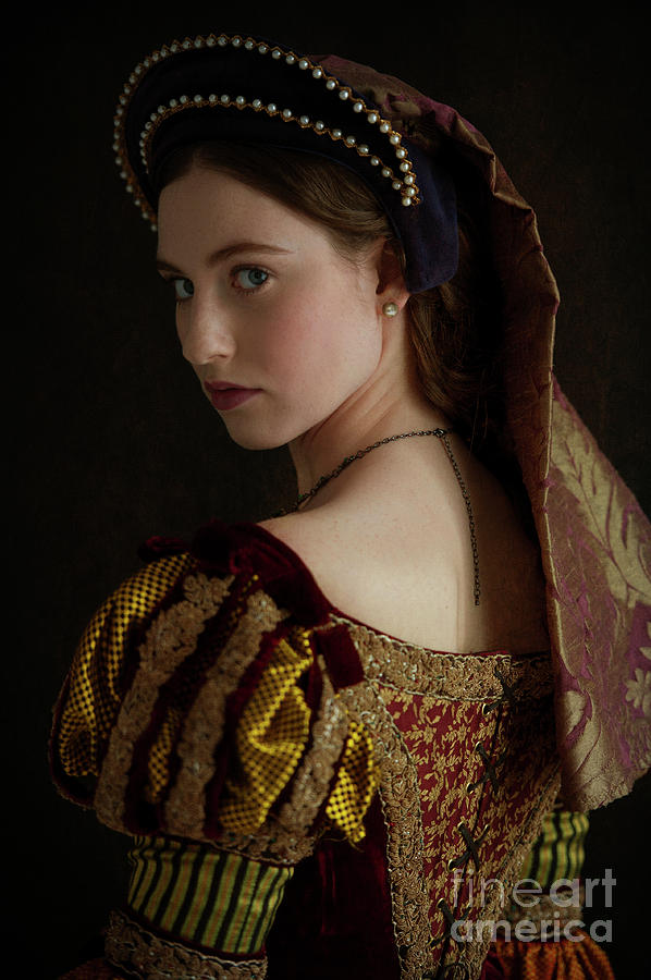 portrait of a Tudor Lady Photograph by Lee Avison