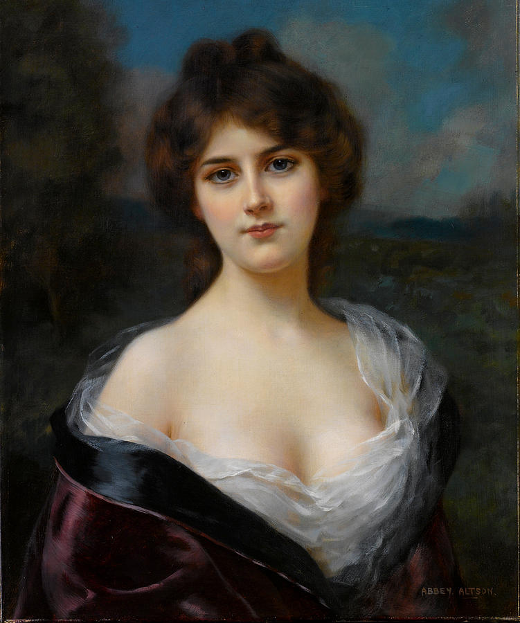 Portrait of a Woman Painting by Abbey Altson