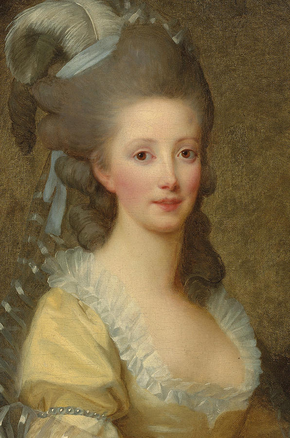 Portrait Painting - Portrait of a woman by Elisabeth Louise Vigee-Lebrun