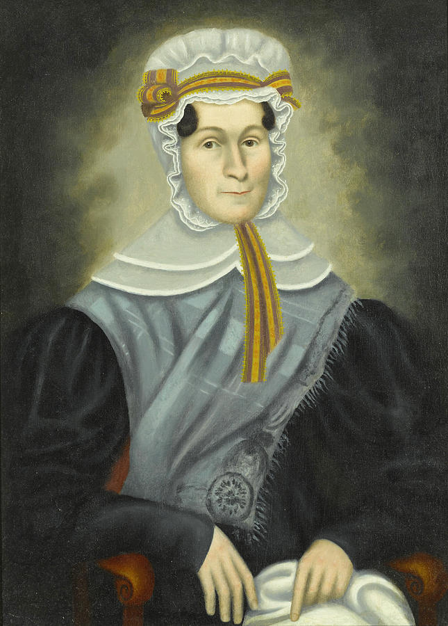 Portrait of a Woman Painting by Erastus Salisbury Field