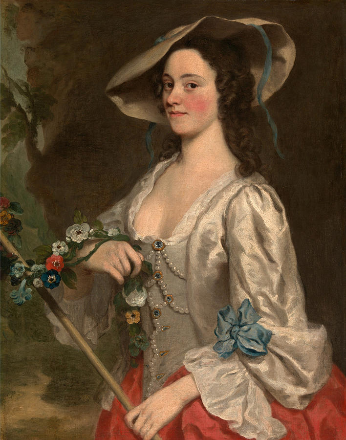 Portrait of a Woman Painting by George Knapton