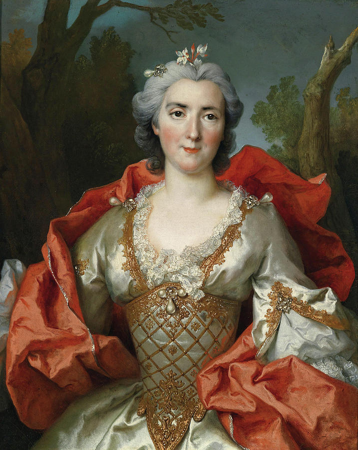 Portrait of a Woman Painting by Nicolas de Largilliere