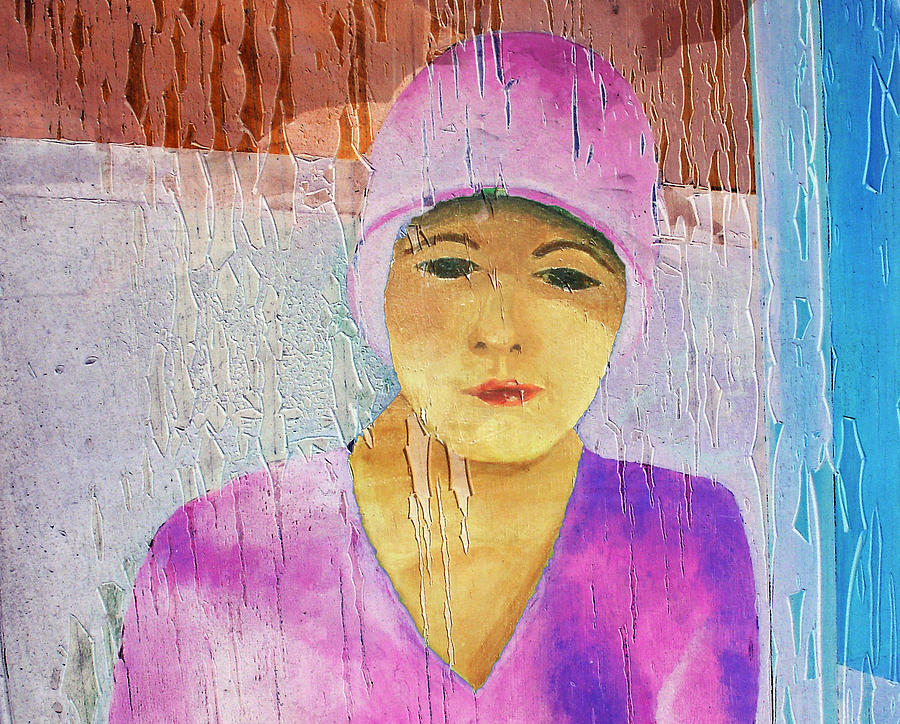 Portrait of a Woman on a Downtown Wall by Louis Nugent Portrait of a Woman on a Downtown Wall by Louis Nugent