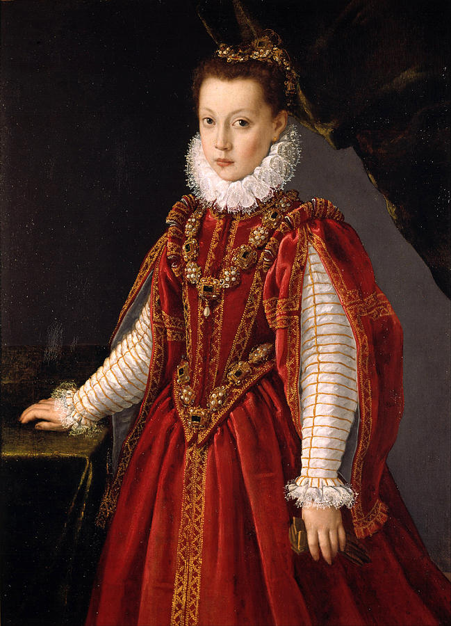 Portrait of a Young Lady Painting by Sofonisba Anguissola