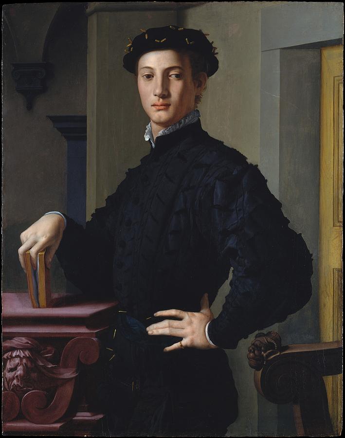Portrait Of A Young Man Painting