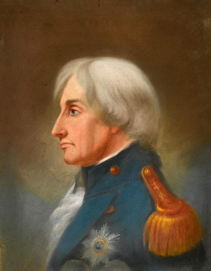 Portrait of Admiral Lord Nelson Painting by John Whichelo