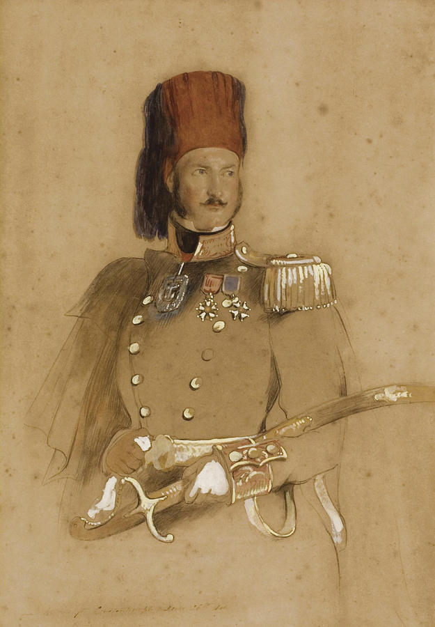 Portrait Of Admiral Walker Painting by David Wilkie