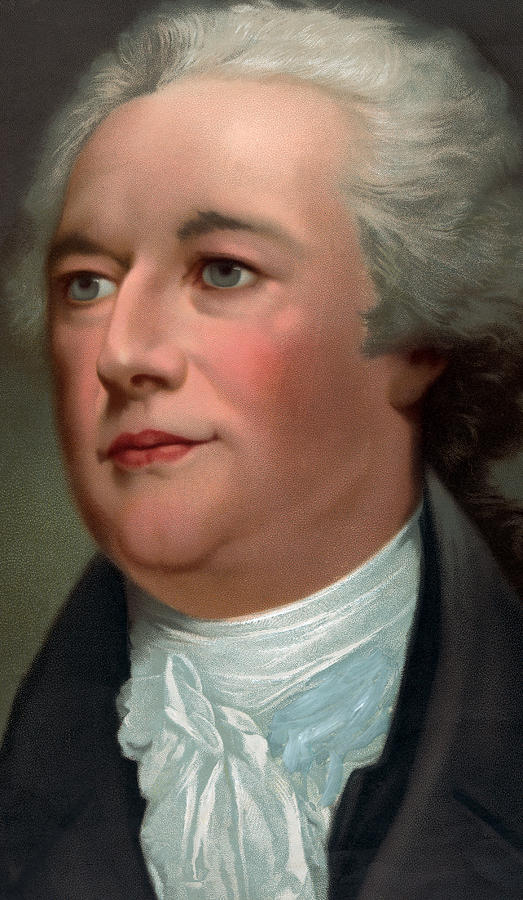 Portrait of Alexander Hamilton Painting by Unknown