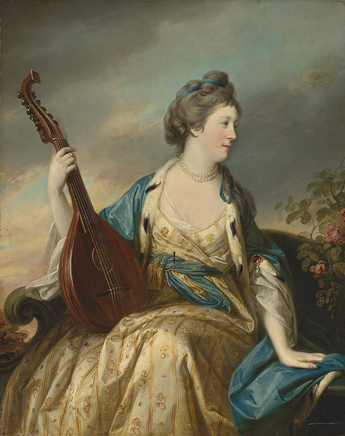 Portrait of Alice Countess of Shipbrook Painting by Francis Cotes