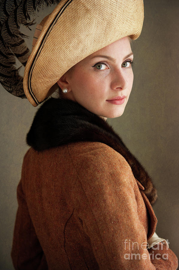 Portrait Of An Edwardian Lady Photograph by Lee Avison