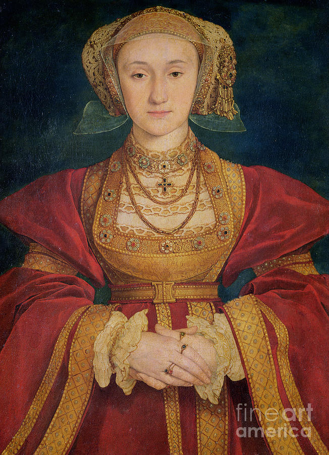 Queen Painting - Portrait of Anne of Cleves  by Hans Holbein