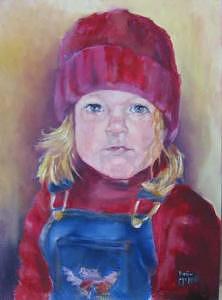 30x24 Painting - Portrait Of Autumn by Kevin McKrell 30x24 Painting - Portrait Of Autumn by Kevin McKrell