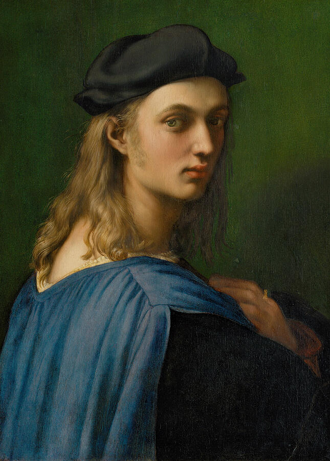 Portrait of Bindo Altoviti, from circa 1515 Painting by Raphael
