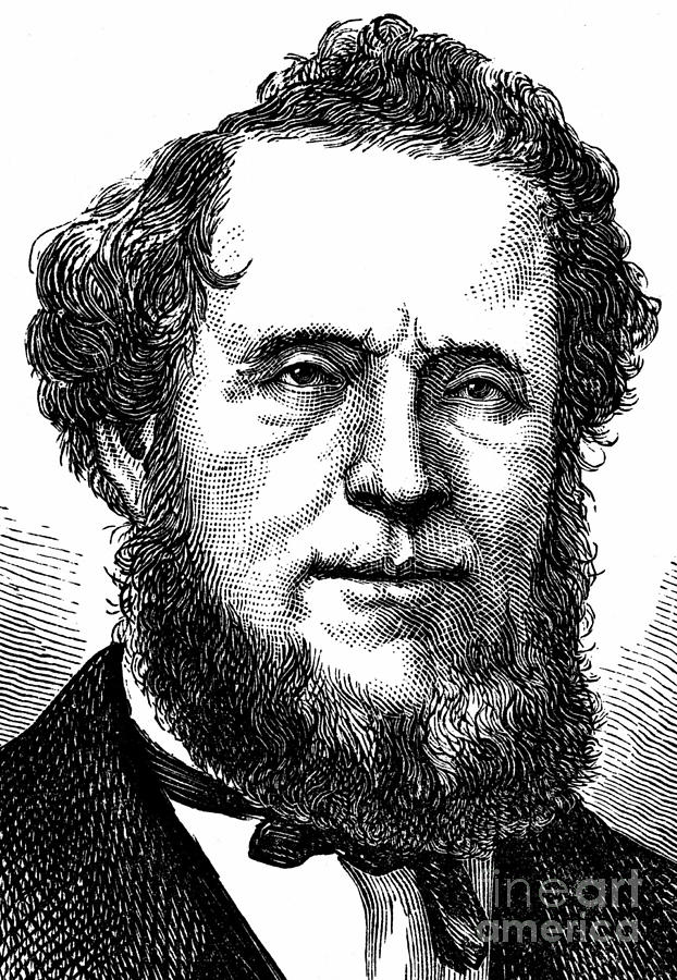 Portrait of Brigham Young American Mormon leader, 1870 Drawing by American School