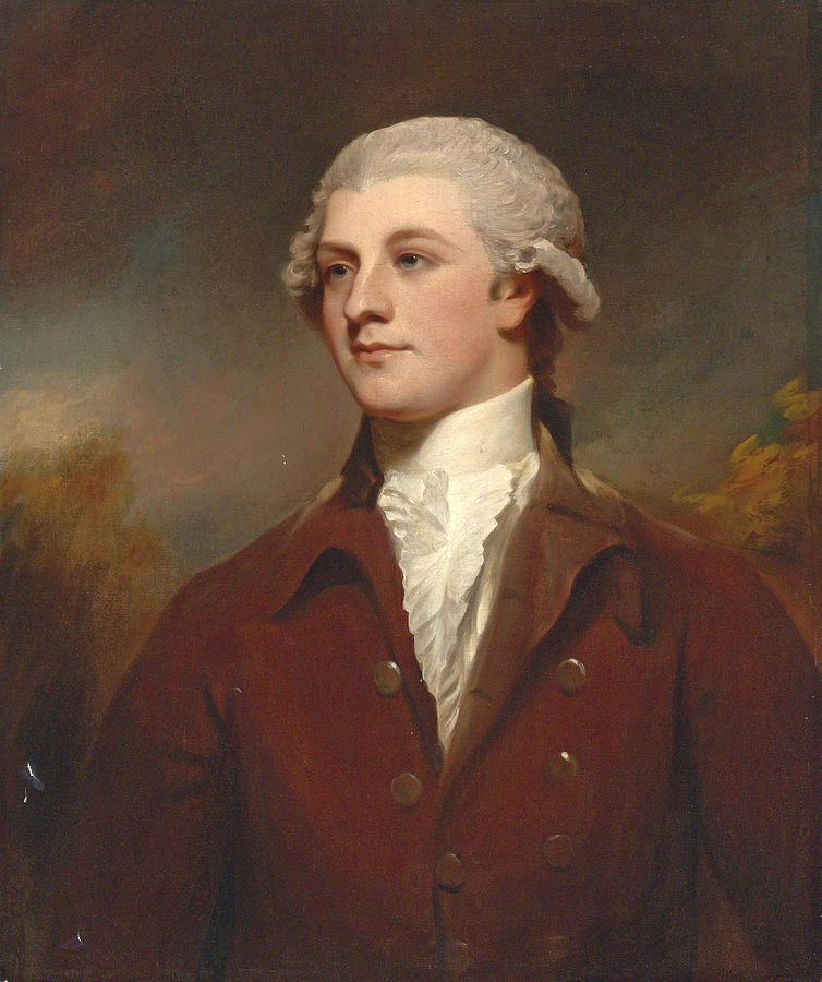Portrait of Bryan Cooke of Owston Painting by George Romney
