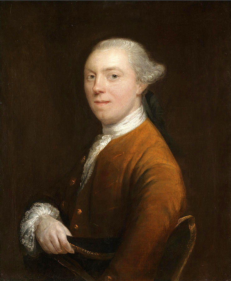 Portrait of Captain Sharpe Painting by Thomas Gainsborough