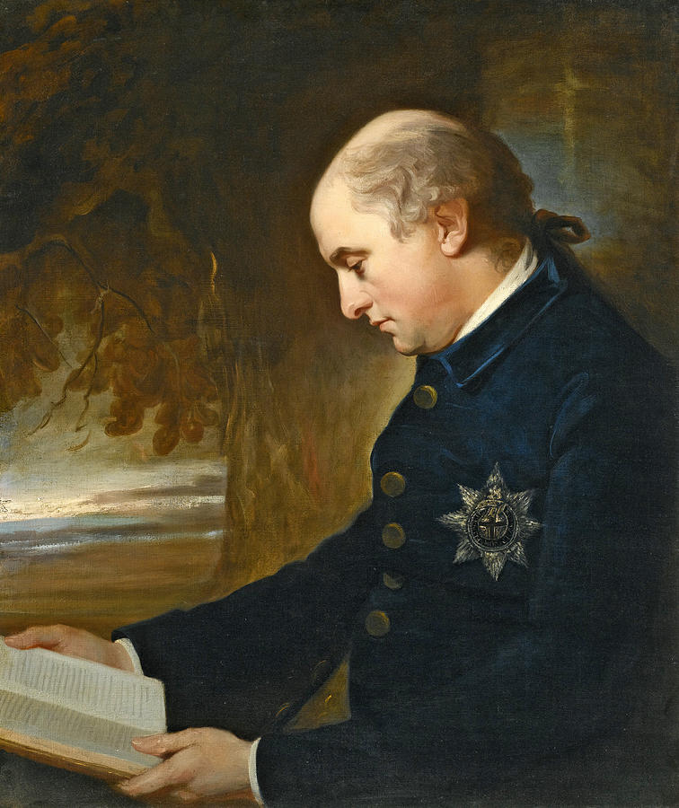 Portrait of Charles Lennox 3rd Duke of Richmond and Lennox Painting by George Romney