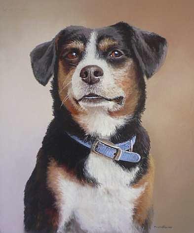 Portrait of Chloe Painting by Mark Whittaker - Fine Art America