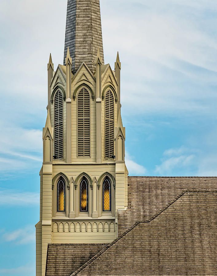 Portrait of Church Steeple Photograph by Greg Nyquist