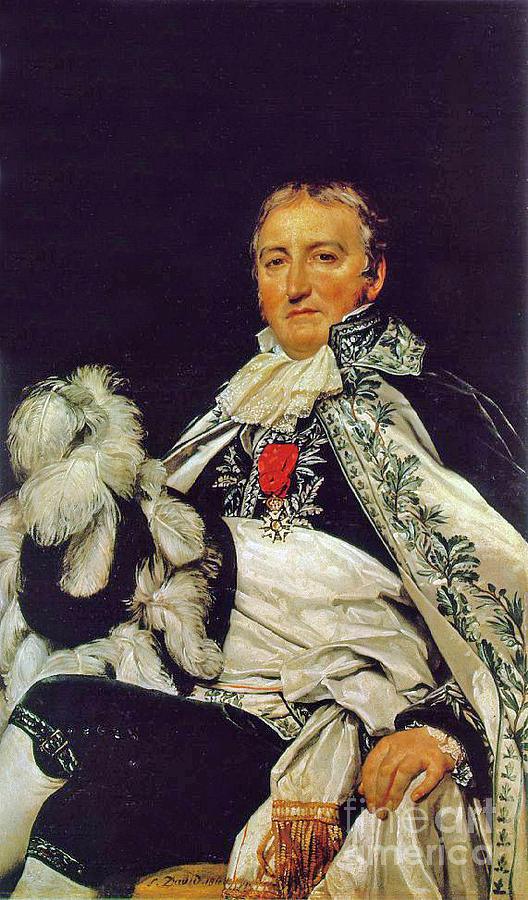 Portrait Of Count Francais De Nantes Painting