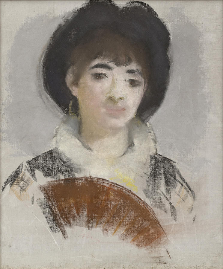 Portrait of Countess Albazzi  Painting by Edouard Manet