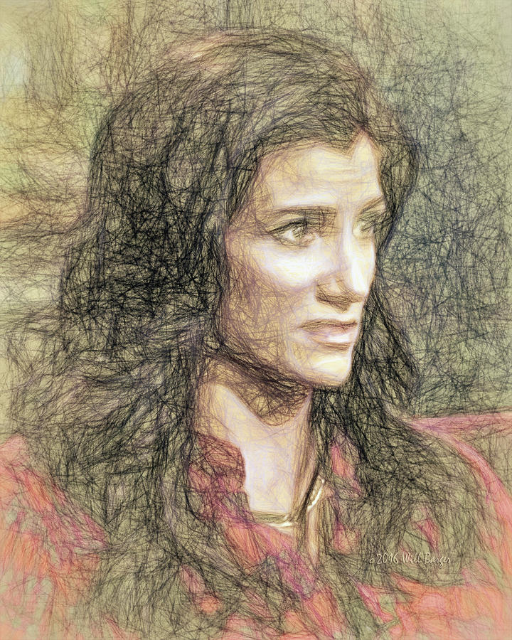 Portrait of Dana Loesch, No. 1A by Will Barger Portrait of Dana Loesch, No. 1A by Will Barger