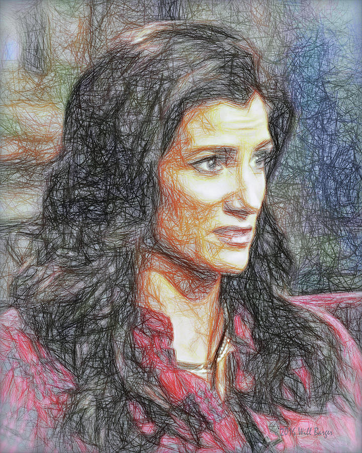 Portrait of Dana Loesch, No. 1D by Will Barger Portrait of Dana Loesch, No. 1D by Will Barger