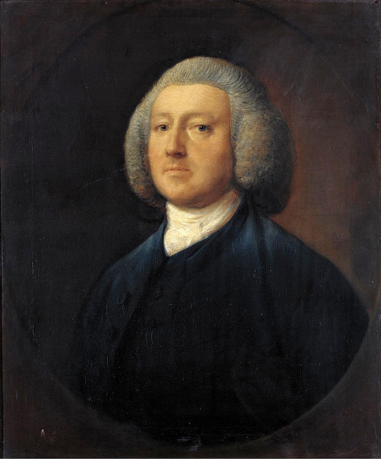 Portrait of Dr. William Walcot Painting by Thomas Gainsborough