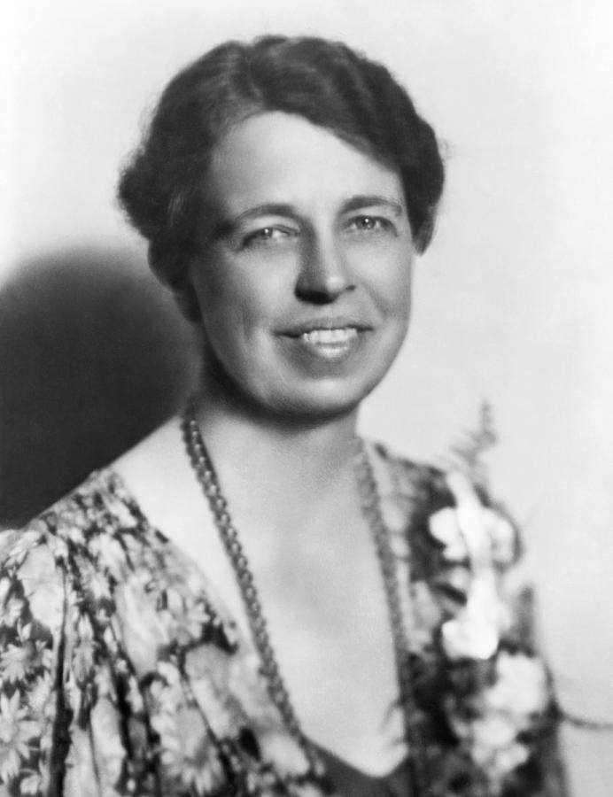 Portrait Of Eleanor Roosevelt Photograph by Underwood Archives