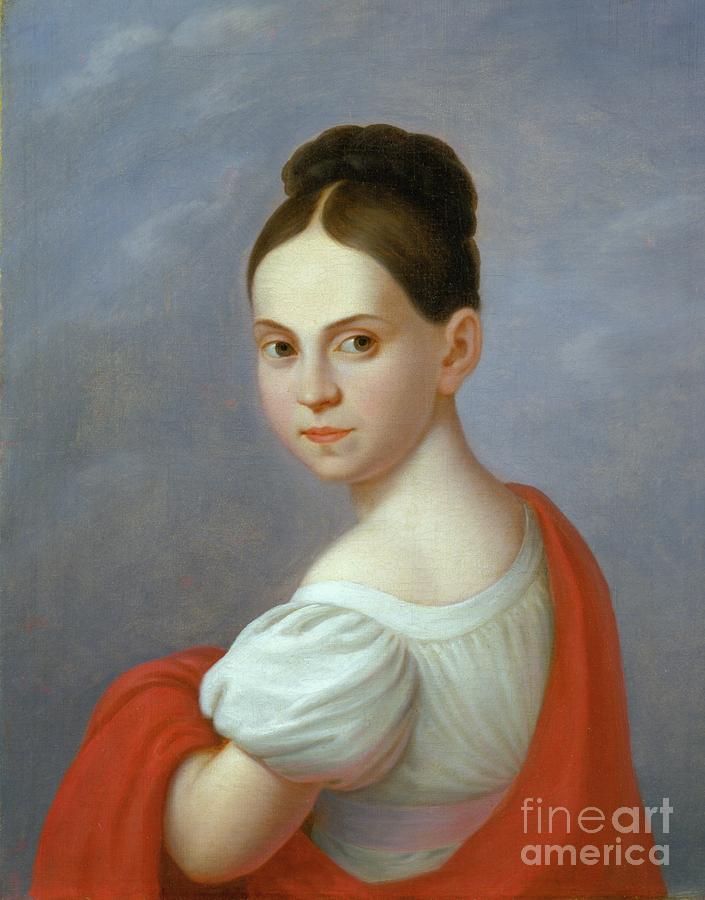 Portrait of Elizabeth Reiss Schwarzschild Painting by Celestial Images