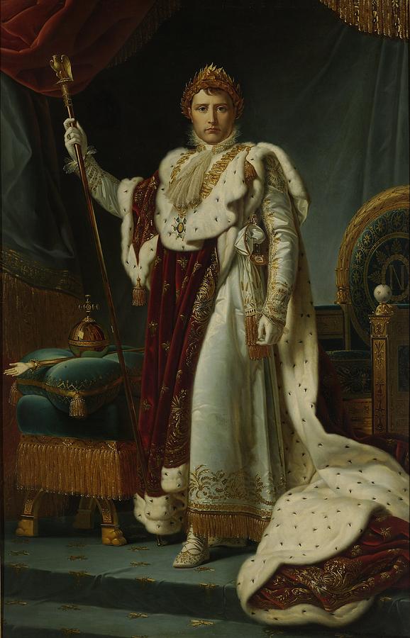 King Painting - Portrait Of Emperor Napoleon by MotionAge Designs King Painting - Portrait Of Emperor Napoleon by MotionAge Designs