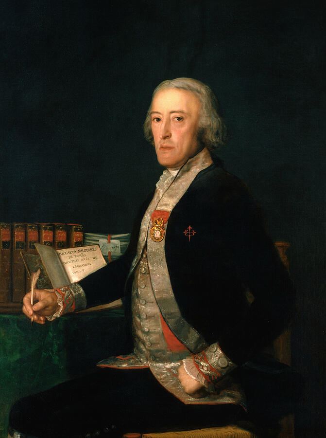 Portrait of Felix Colon de Larriategui, from 1794 Painting by Francisco Goya
