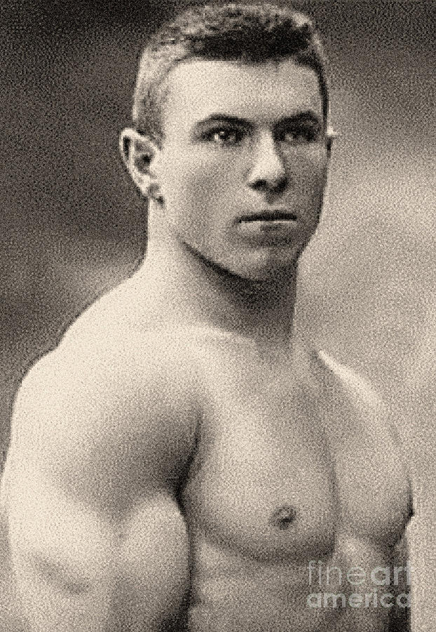 Portrait of George Hackenschmidt Photograph by English School