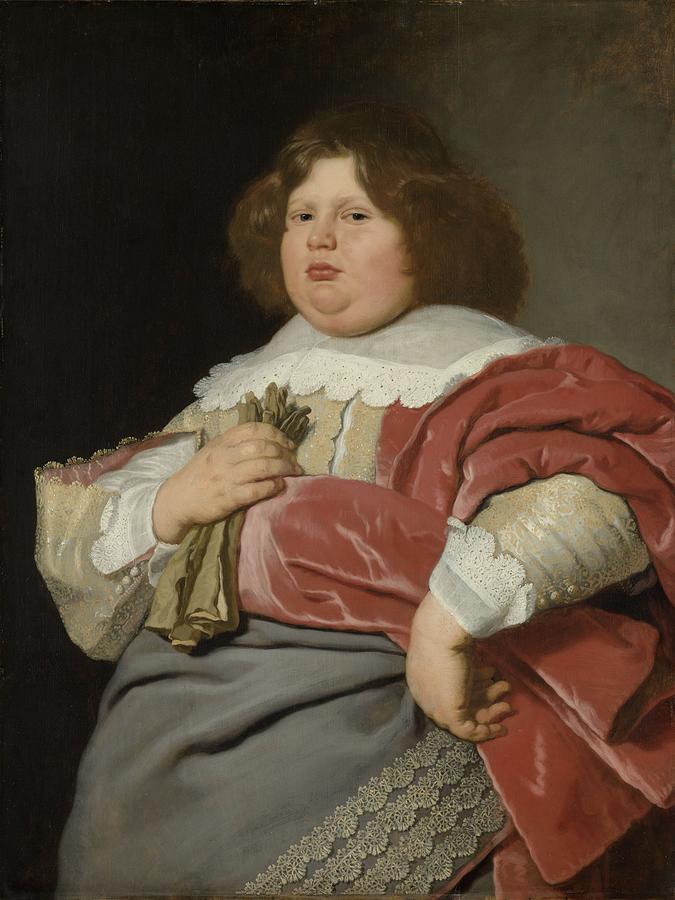Portrait of Gerard Andriesz Bicker, 1642 Painting by Vincent Monozlay