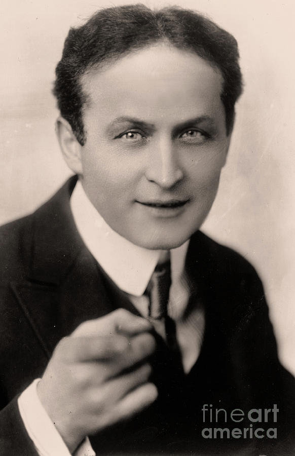 Magic Photograph - Portrait of Harry Houdini by American School