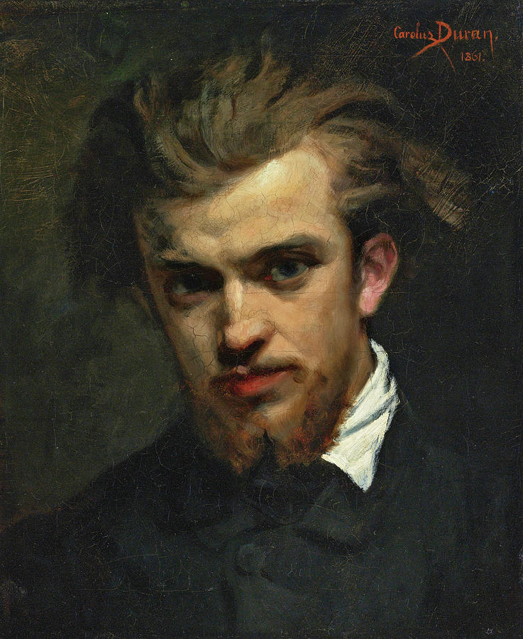 Portrait of Henri Fantin-Latour Painting by Carolus-Duran