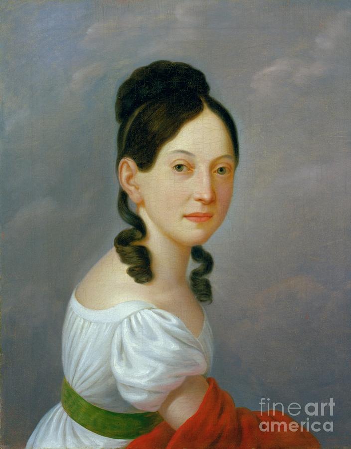 Portrait of Henrietta Reiss Levisthal Painting by Celestial Images