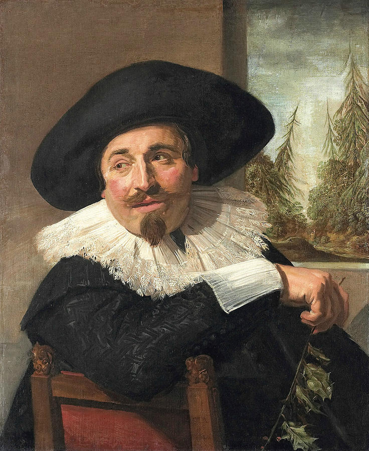 Portrait of Isaac Abrahamsz Painting by Frans Hals