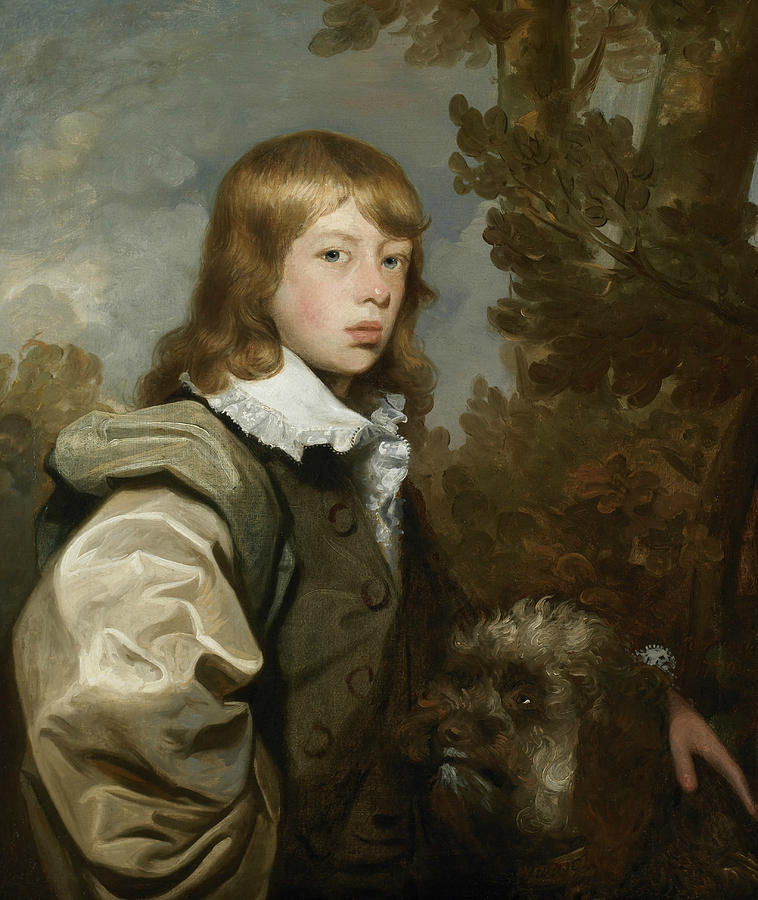 Portrait of James Ward Painting by Gilbert Stuart