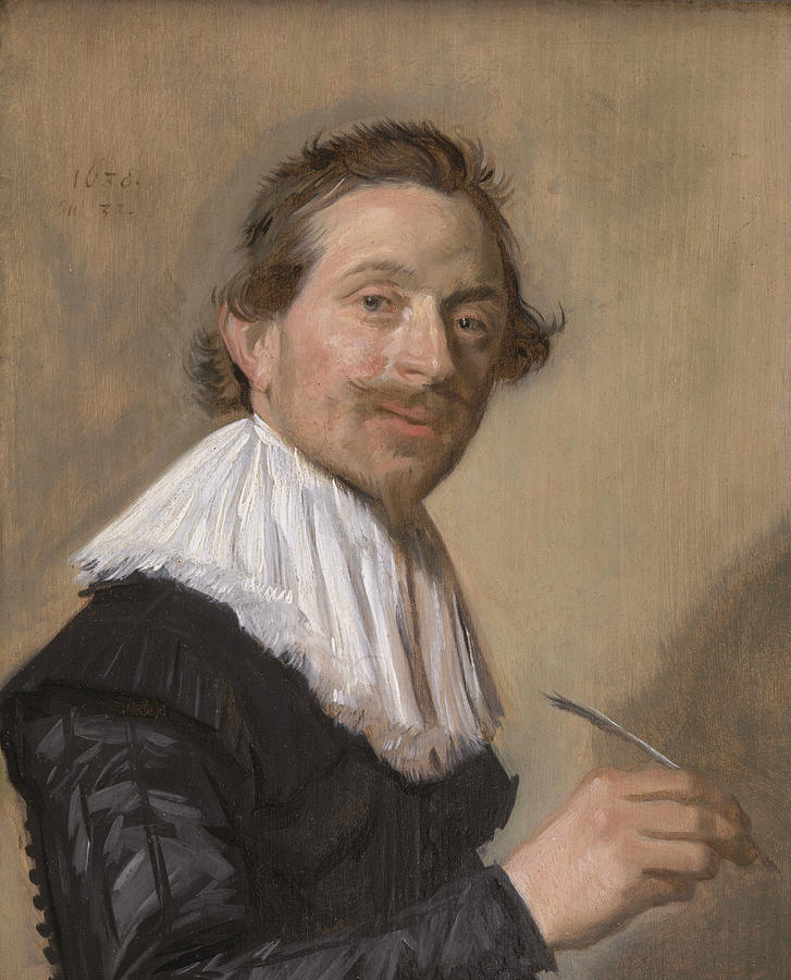 Portrait of Jean de la Chambre Painting by Frans Hals