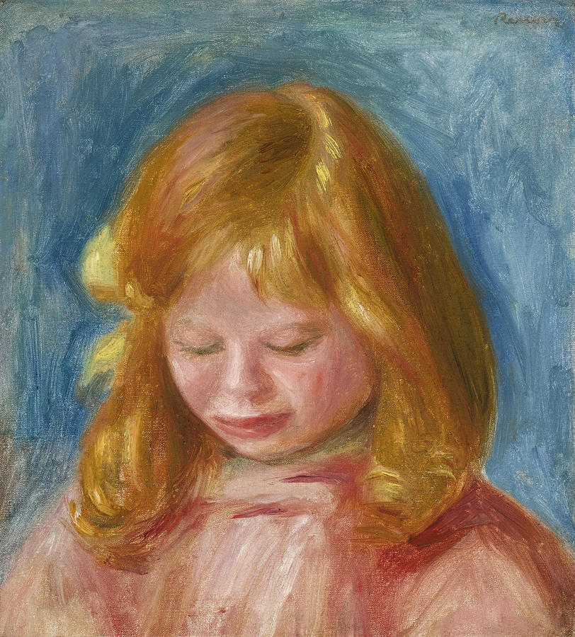 Portrait of Jean Renoir Painting by Pierre-Auguste Renoir