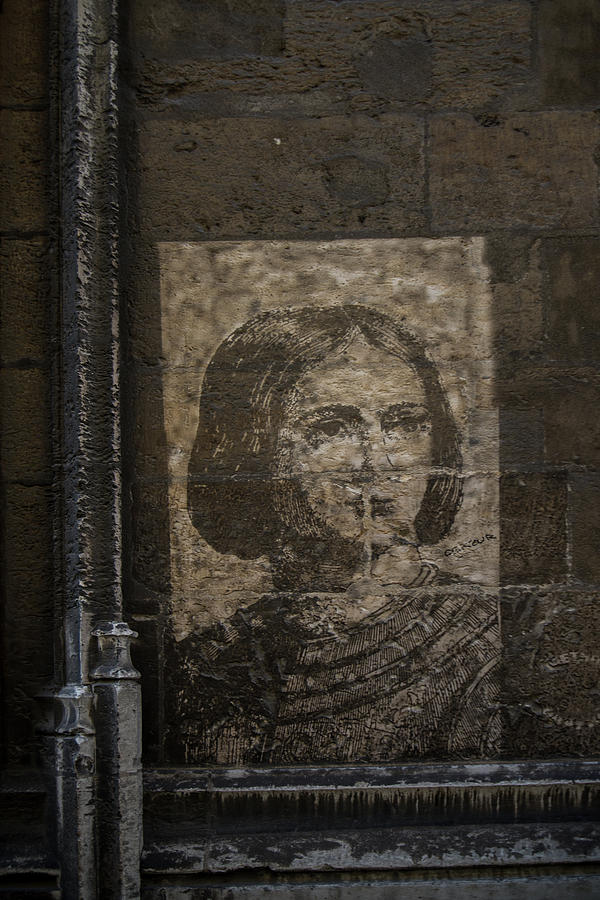 Portrait of Joan of Arc in Rouen France Digital Art by Carol Ailles