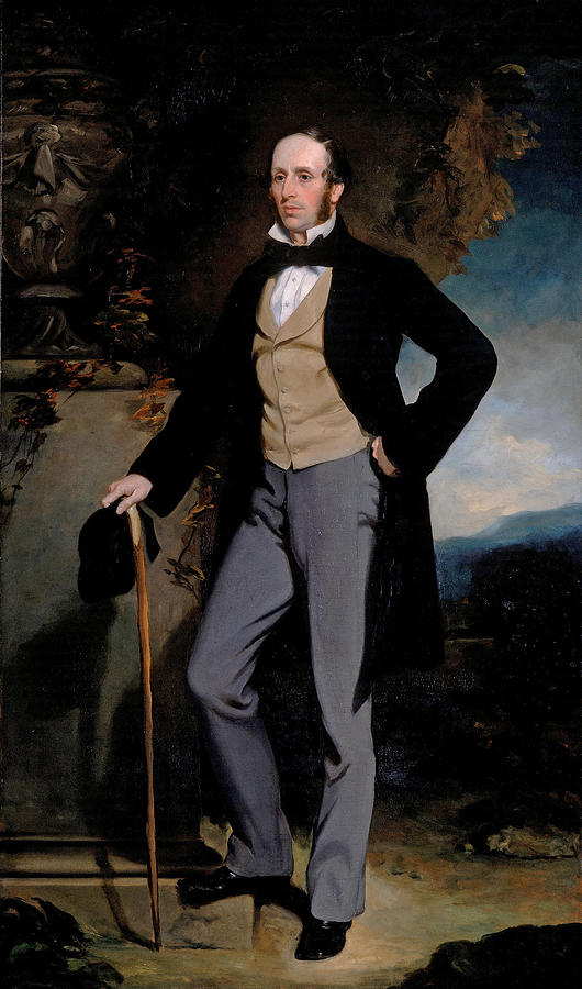 Portrait of John Naylor Painting by Francis Grant