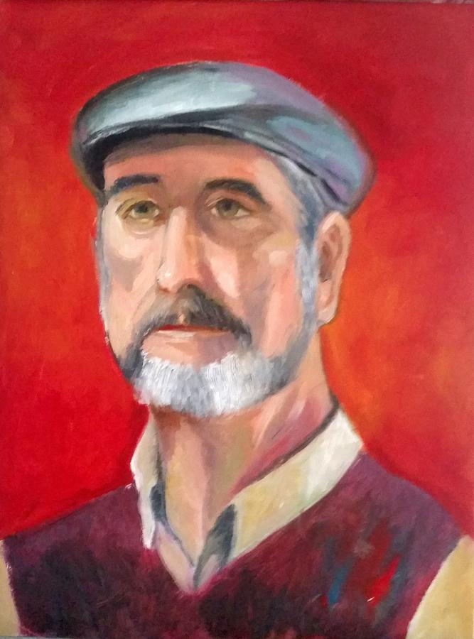 Portrait of John Painting by Rosie Sherman