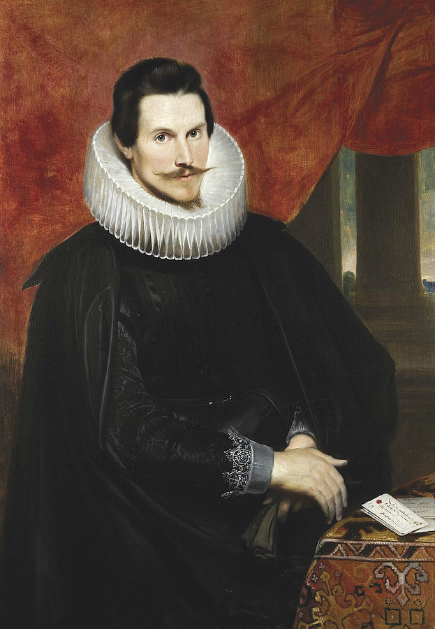 Portrait of Joris Vekemans Painting by Cornelis de Vos