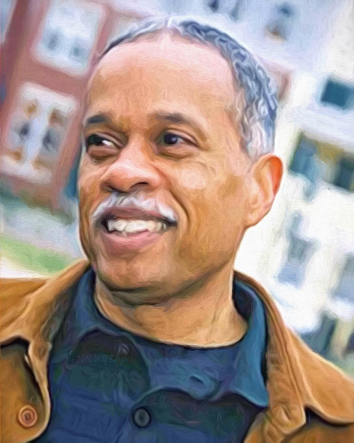 Portrait of Juan Williams, Nbr. 07 by Will Barger Portrait of Juan Williams, Nbr. 07 by Will Barger