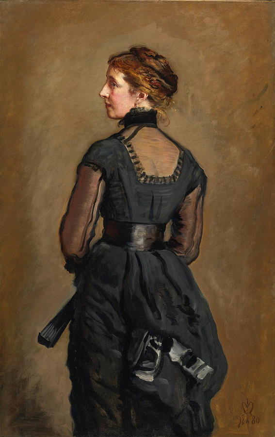 Portrait of Kate Perugini Daughter of Charles Dickens Painting by John Everett Millais