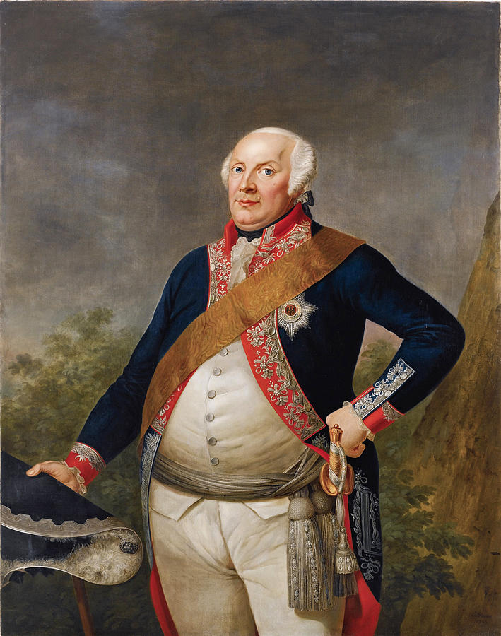 Portrait of King Friedrich Wilhelm II of Prussia by Ernst Gebauer.